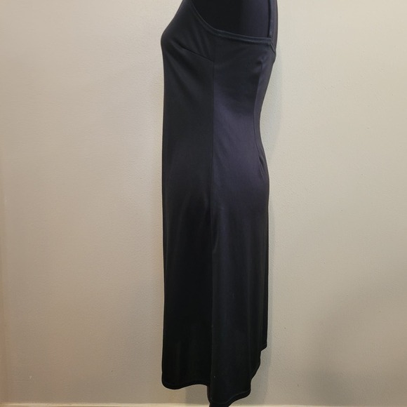 MSK Women's Slip Dress Spaghetti Straps Knee Length Intimate Size 4 Black - Picture 3 of 9